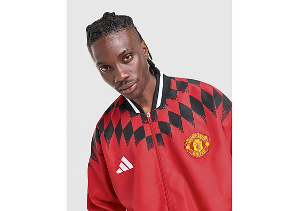 adidas Manchester United FC Stadium Track Top red