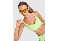 Under Armour Crossback Low Sports Bra green