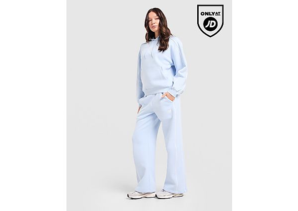 New Balance Pipe Wide Leg Joggers blue