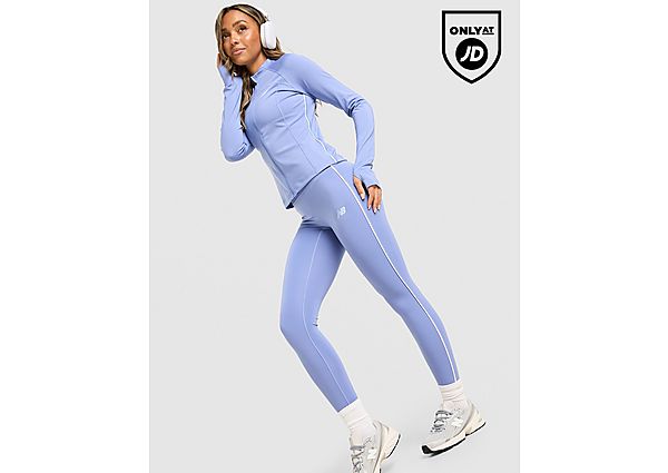 New Balance Pipe Leggings blue