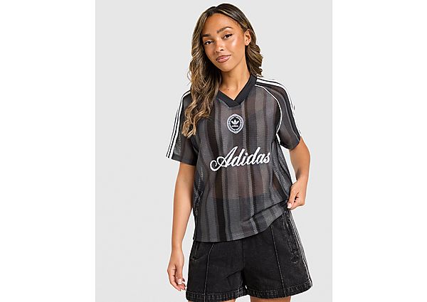 adidas Originals Crochet Football Top black
