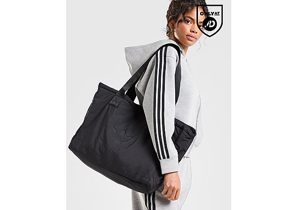 adidas Originals Nylon Trefoil Tote Bag black