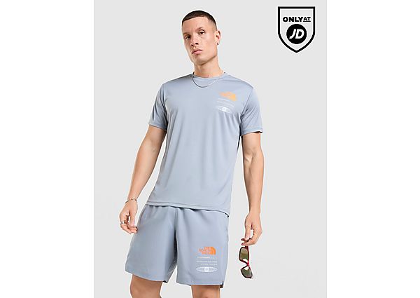 The North Face Graphic Performance T-Shirt grey