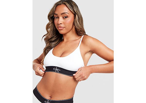 Calvin Klein Underwear CK Graphic Bralette white
