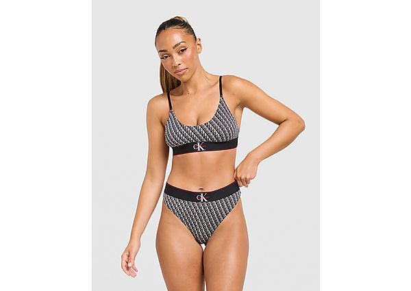 Calvin Klein Underwear CK Graphic All Over Print Thong black