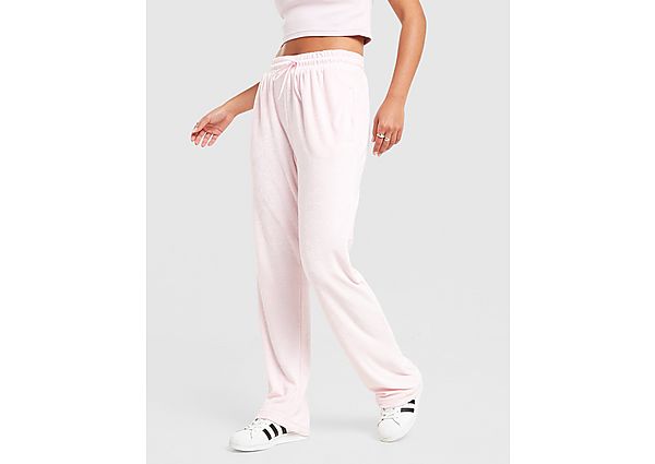 Von Dutch Velour Track Pants pink