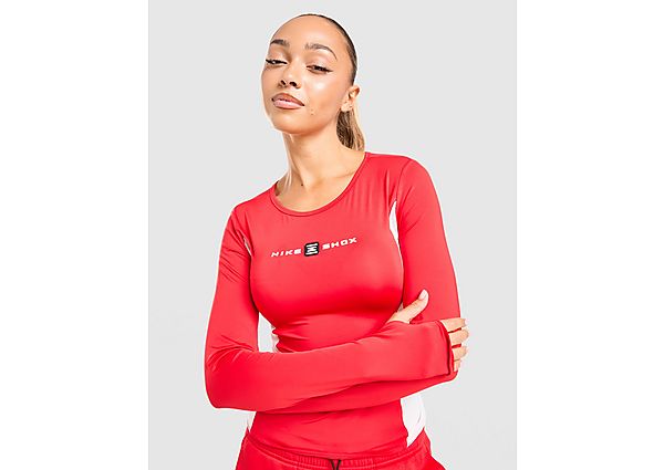 Nike Shox Long Sleeve T-Shirt red