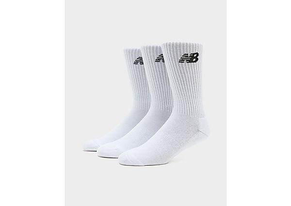 New Balance 3-Pack Everyday Crew Socks white