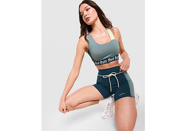 Red Run Activewear Skyline Cycling Shorts green
