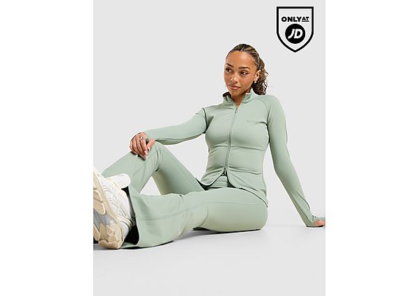 DAILYSZN Sculpt Flare Leggings green