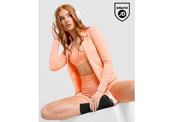 MONTIREX Muse Seamless Full Zip Top Orange
