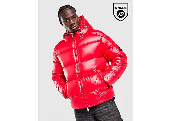 Supply & Demand Shiner Padded Jacket red