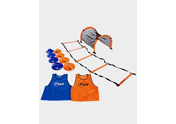 Football Flick Drills Set white