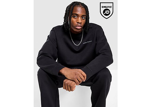 Unlike Humans Ridge Crew Sweatshirt black