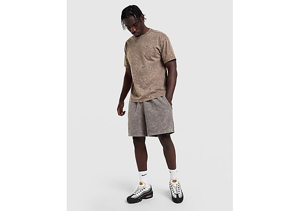 Nike Washed Shorts brown