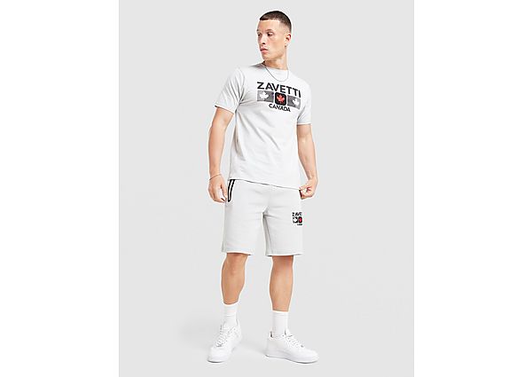 Zavetti Canada Cirico T-Shirt/Shorts Set grey