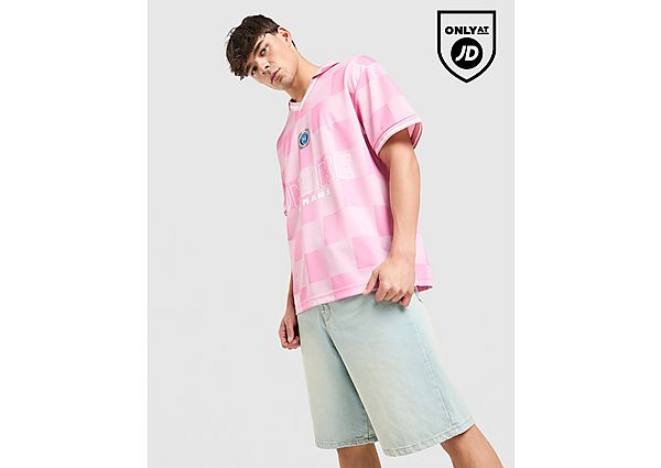 Unlike Humans Devlin Football T-Shirt pink