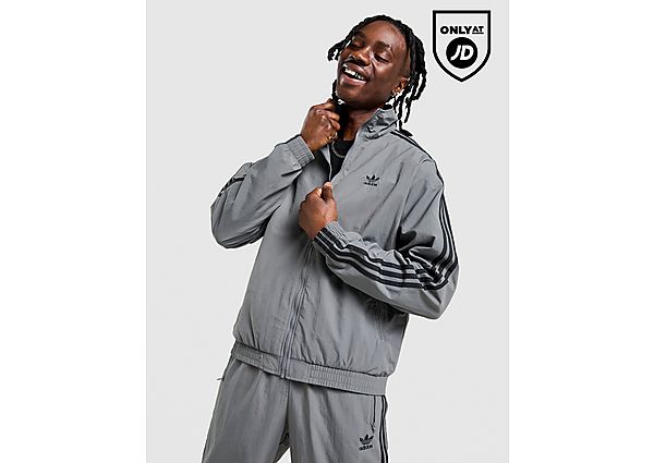 adidas Originals Firebird Woven Track Top grey