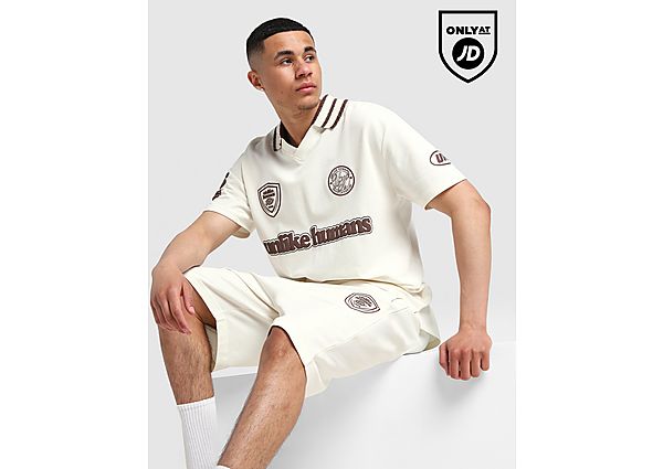 Unlike Humans Goal Polo Shirt Beige