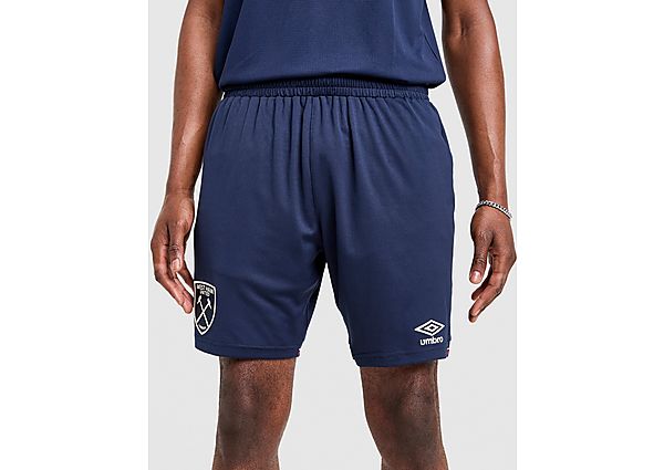 Umbro West Ham United FC 2025/26 Away Shorts blue