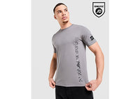 EA7 Emporio Armani Badge Vertical Logo T-Shirt grey