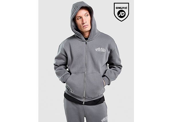 Supply & Demand Array Full Zip Hoodie grey