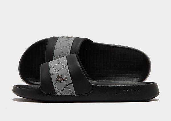 Lacoste Hyrbid Serve Slides black