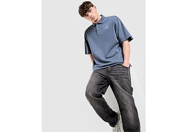 Nike Club Washed Polo Shirt blue