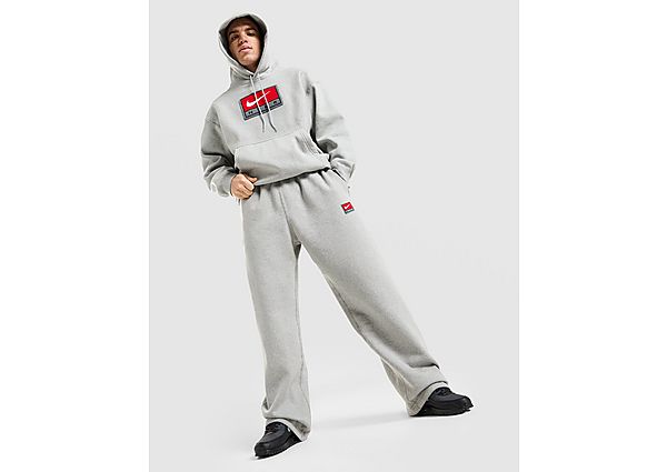 Nike Solo Swoosh Open Hem Fleece Joggers grey