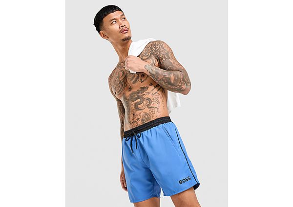 BOSS Starfish Swim Shorts blue