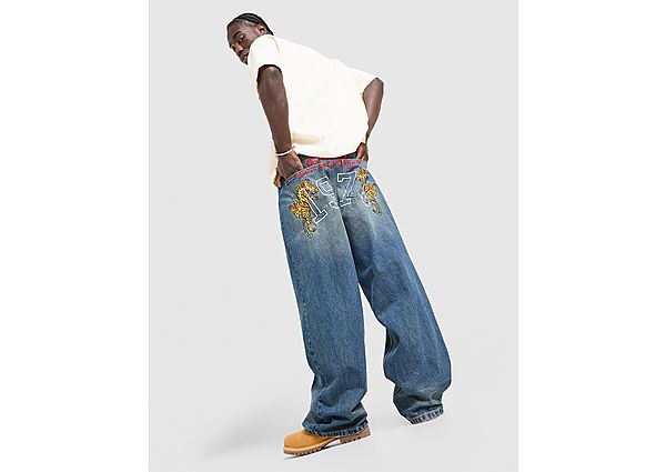 Ed Hardy 1971 Xtra Wide Fit Jeans blue