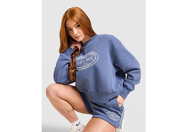 Nike Tennis 1972 Crew Sweatshirt blue