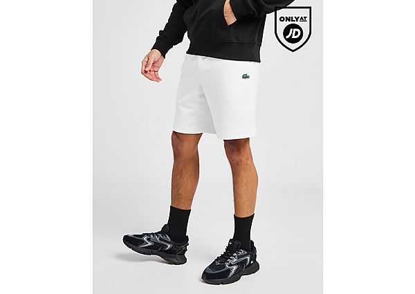 Lacoste Core Fleece Shorts white