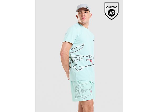 Lacoste Wrap Croc T-Shirt green