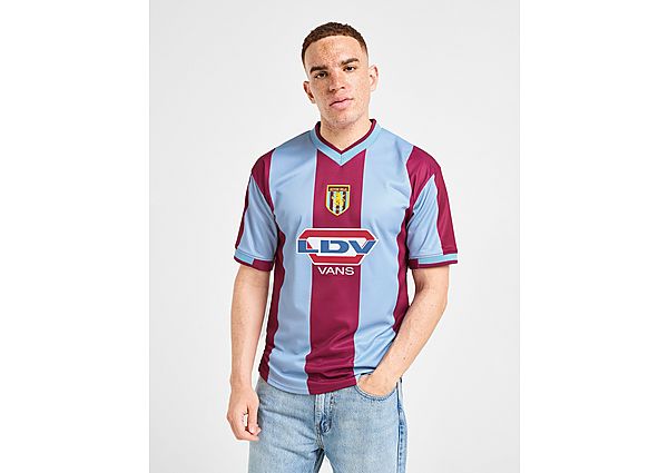 Score Draw Aston Villa FC \'00 Retro Home Shirt red