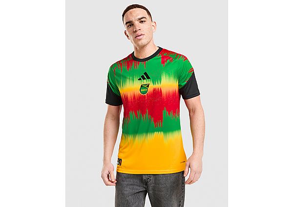 adidas Jamaica 2026 Pre Match Home Shirt yellow
