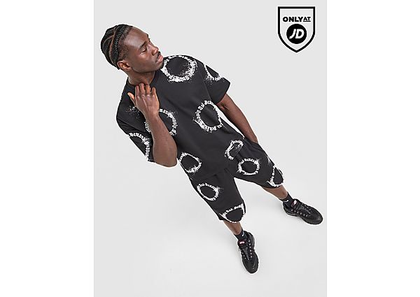 Supply & Demand Circle T-Shirt black