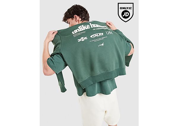 Unlike Humans Highgrade Hoodie green
