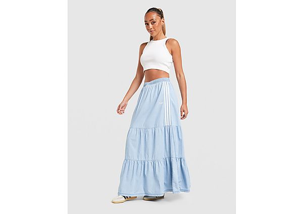 adidas Originals Denim Long Skirt multicolor