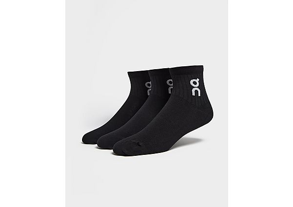 On Running 3-Pack Mid Socks white