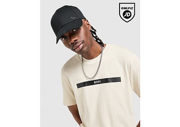 BOSS Chest Tape T-Shirt Beige