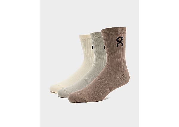 On Running 3-Pack High Socks Multi Coloured