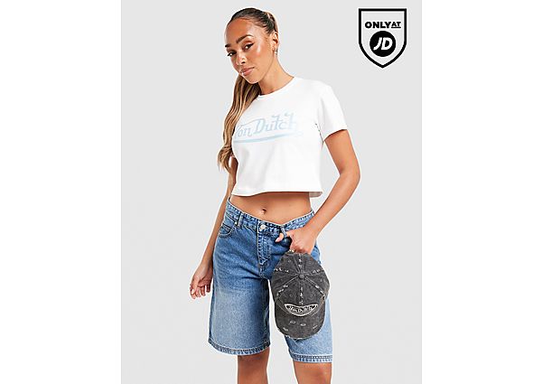 Von Dutch Logo Baby T-Shirt white
