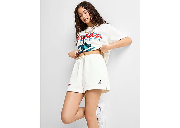 Jordan MVP Fleece Shorts white