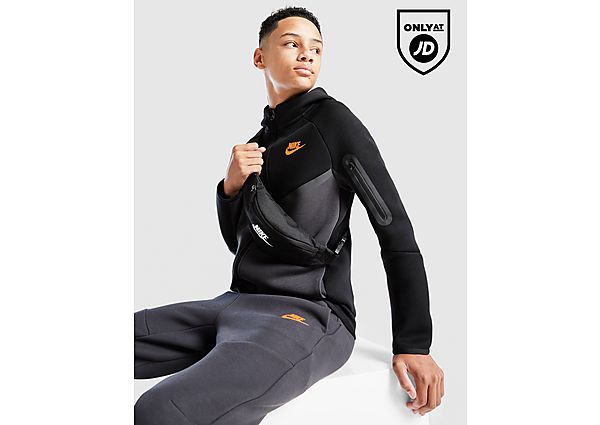 Nike Tech Colour Block Full Zip Hoodie black