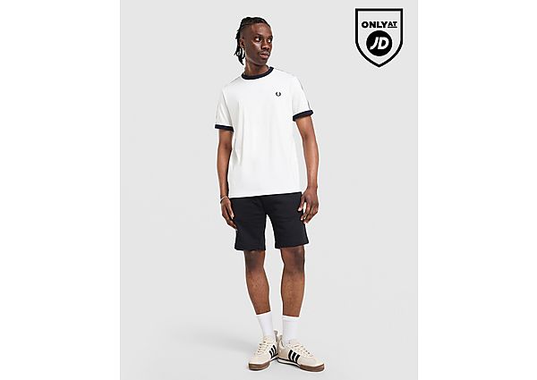 Fred Perry Tape T-Shirt white