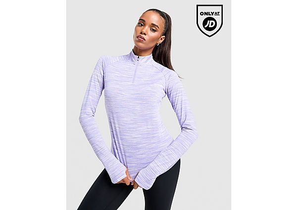 MONTIREX Trail 1/4 Zip Top purple