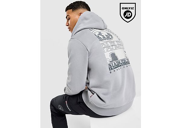 Napapijri Back Graphic Overhead Hoodie grey