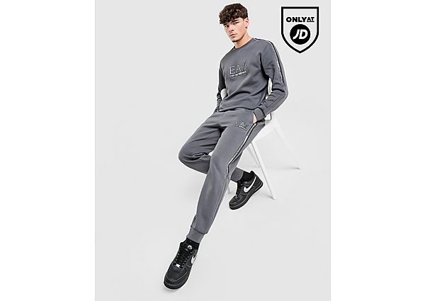 EA7 Emporio Armani Tape Joggers grey