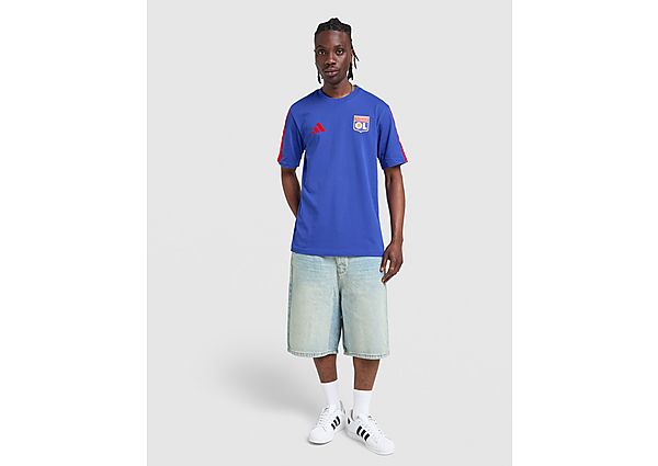 adidas Olympique Lyon DNA T-Shirt blue